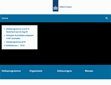 Tablet Screenshot of deltacommissaris.nl
